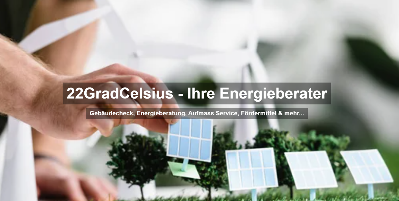 Energieberatung Heidelberg - ↗️22GradCelsius: ✔️Gebäudecheck, Energieausweis, Fördermittel, Aufmaß Service