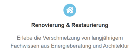 Renovierung Restaurierung 